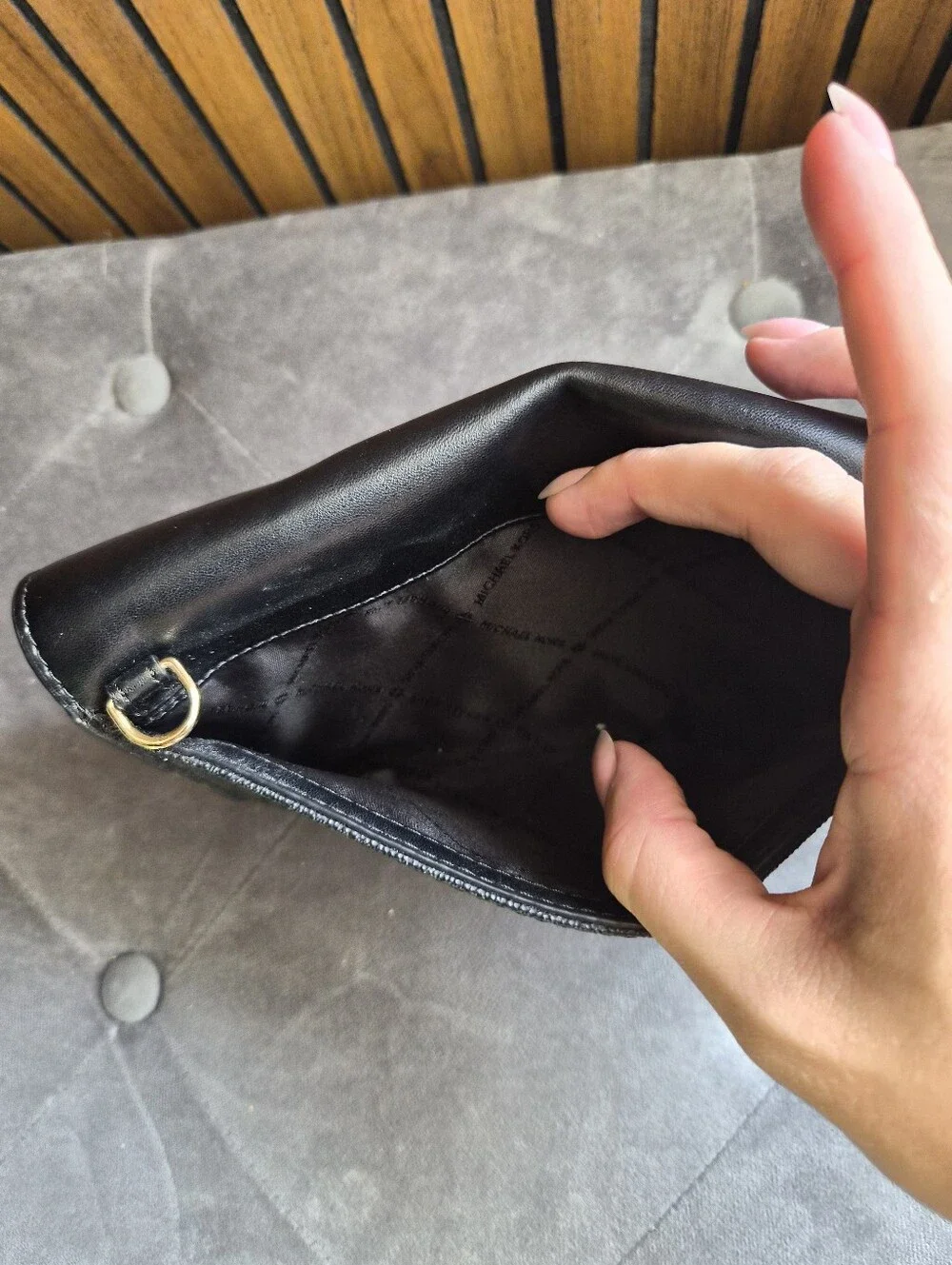 Michael Kors sleek envelope